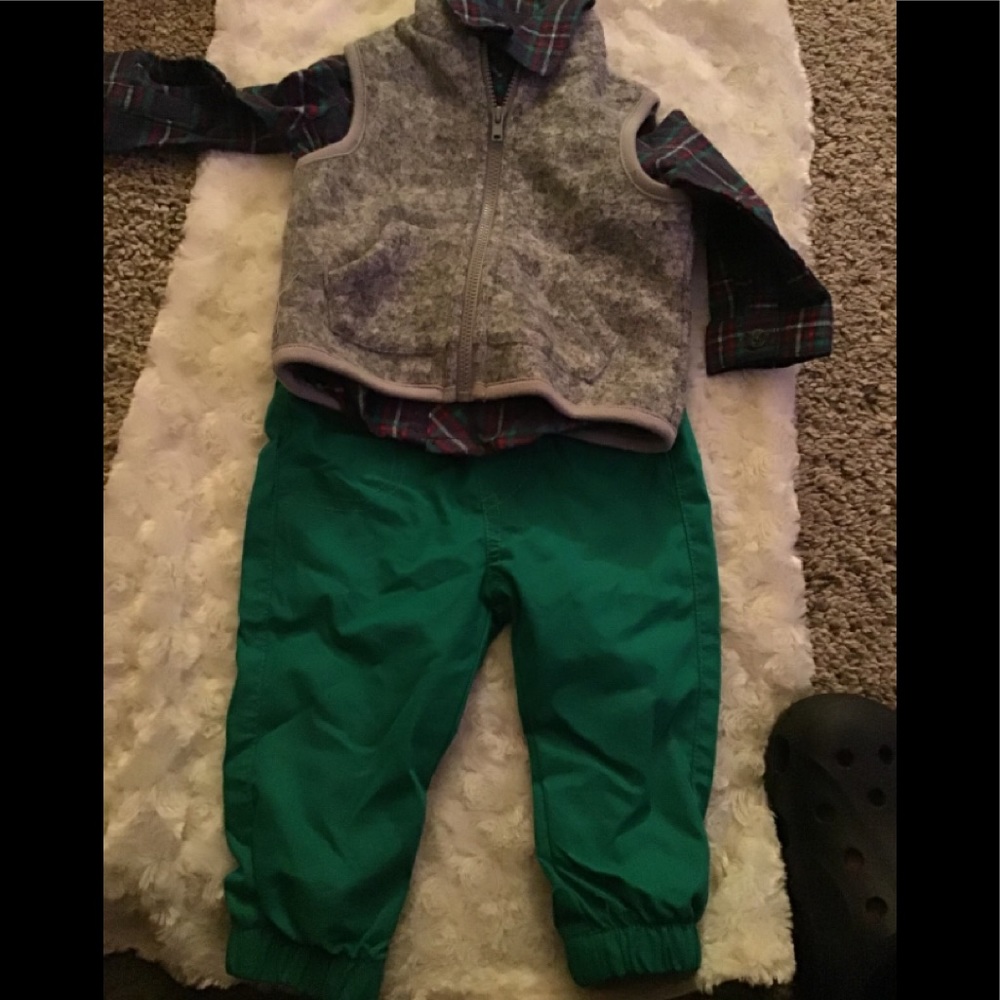 3 piece boys outfit